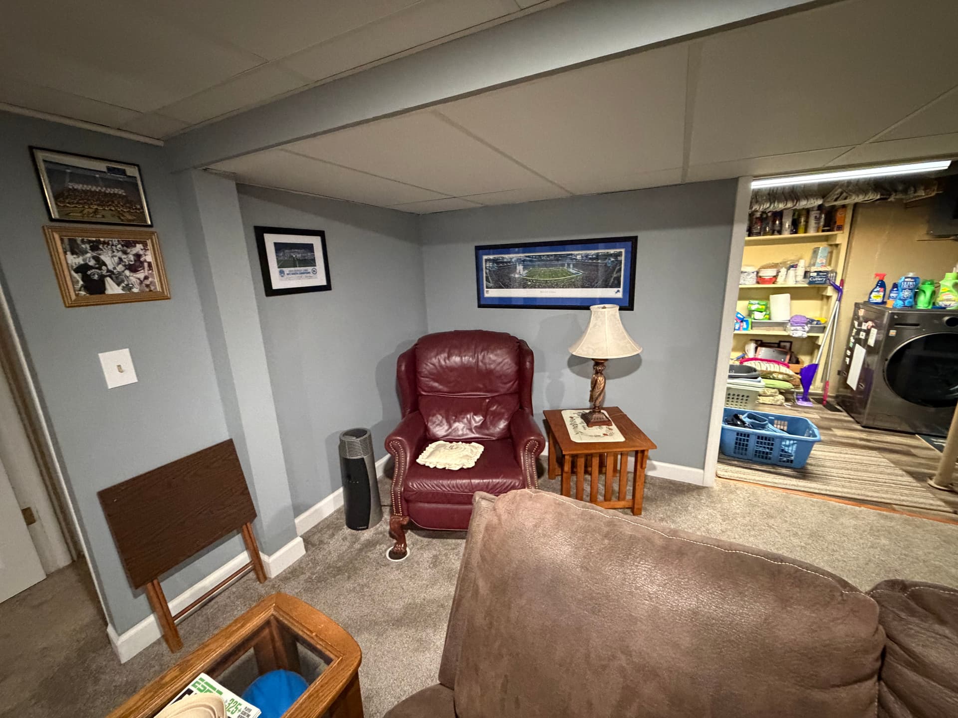 Gallery photos for This Basement Remodel Became the Ultimate Lions Den: Image #1