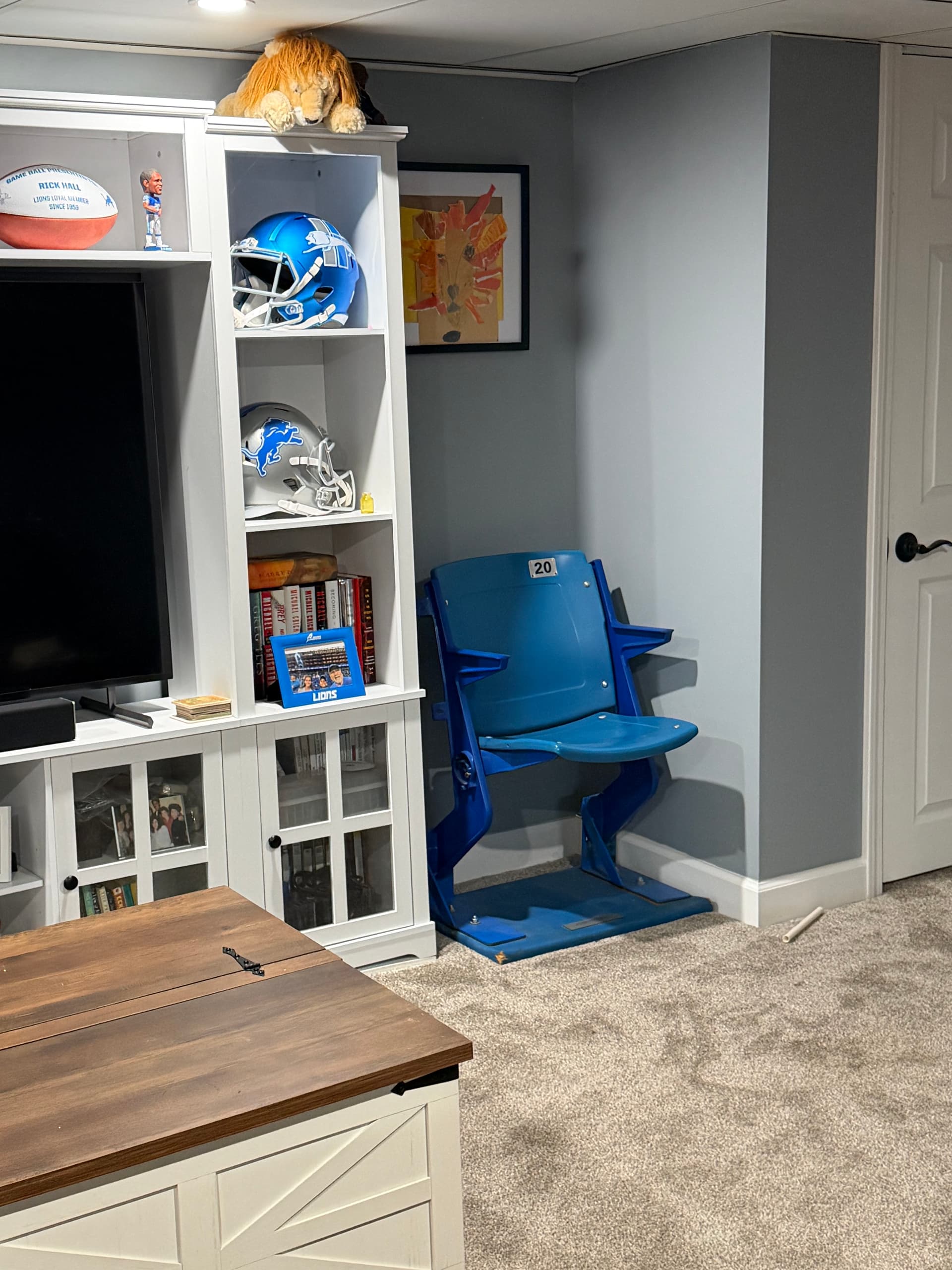 Gallery photos for This Basement Remodel Became the Ultimate Lions Den: Image #4