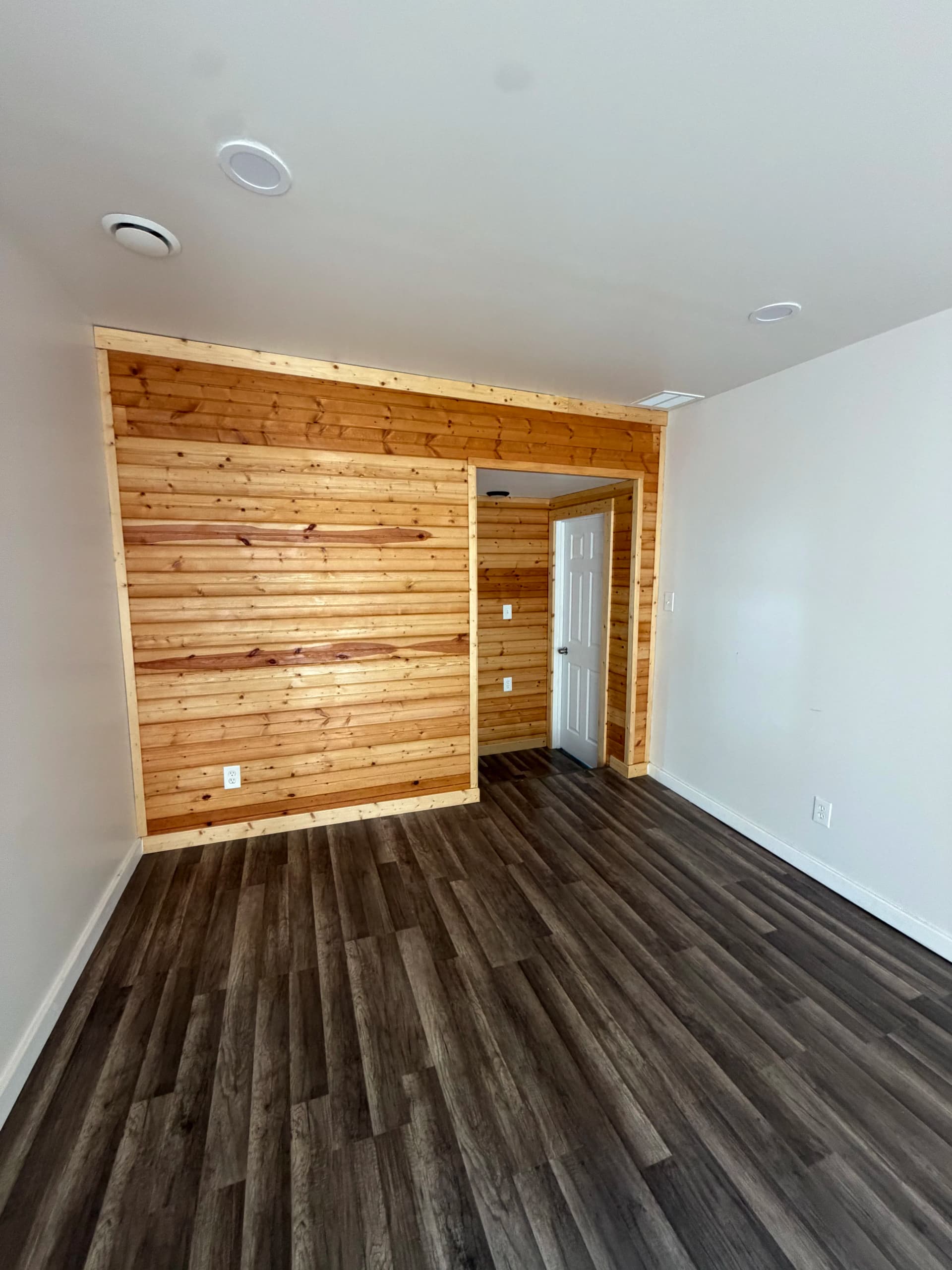 Lake House Interior Overhaul with New Flooring and Fresh Paint