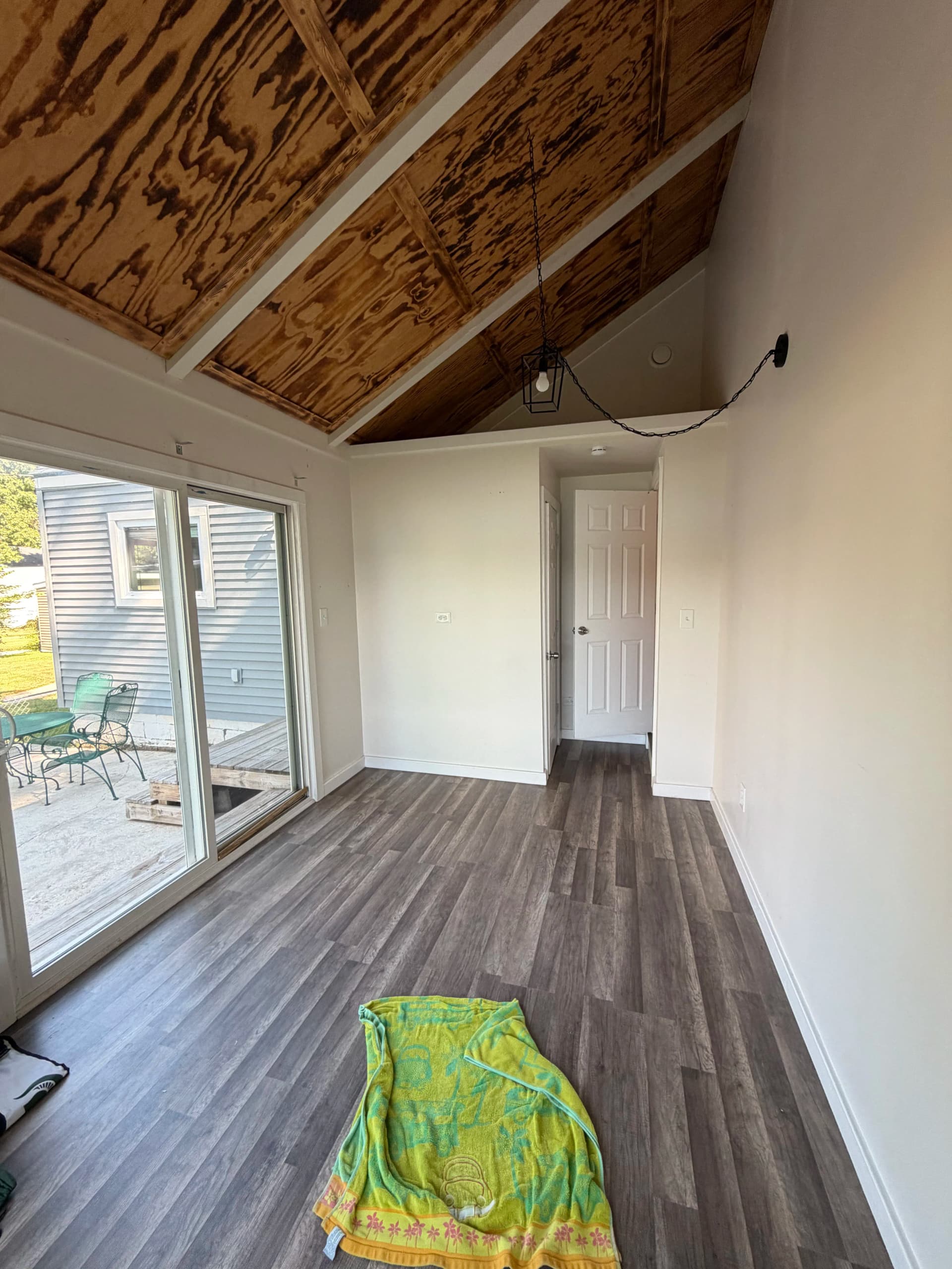 Lake House Interior Overhaul with New Flooring and Fresh Paint