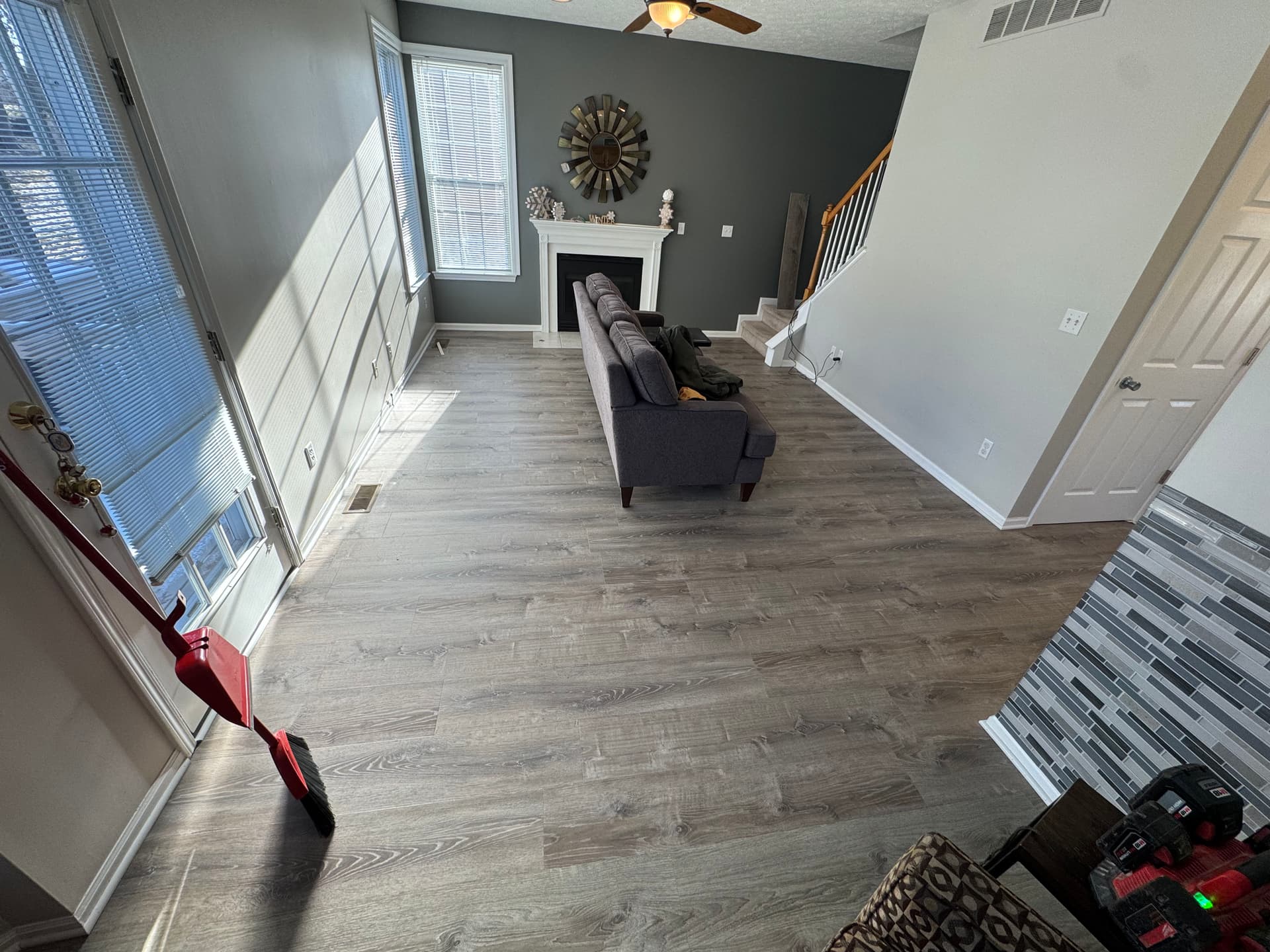 Gallery photos for Full Main Level Flooring Replacement with New Base Trim: Image #3