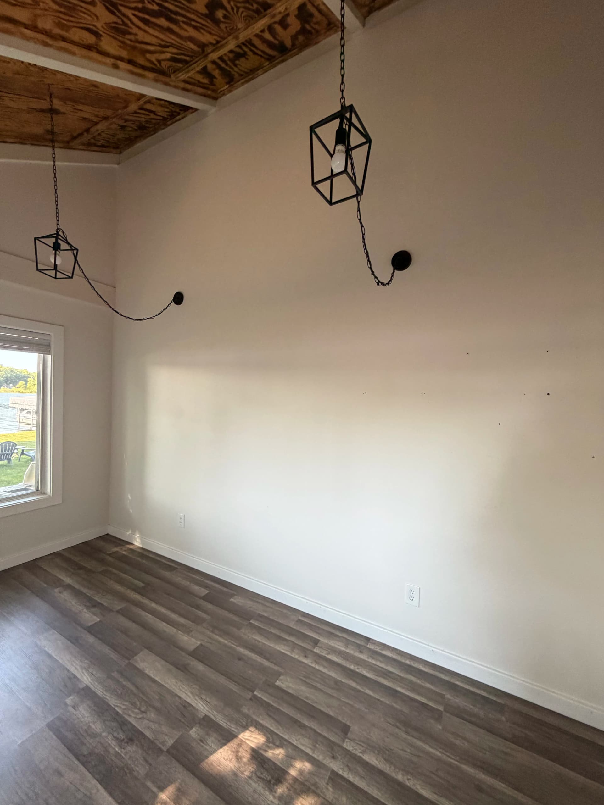 Lake House Interior Overhaul with New Flooring and Fresh Paint