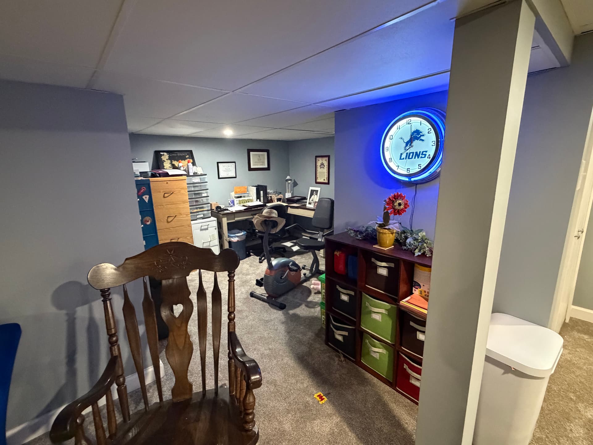 Gallery photos for This Basement Remodel Became the Ultimate Lions Den: Image #3