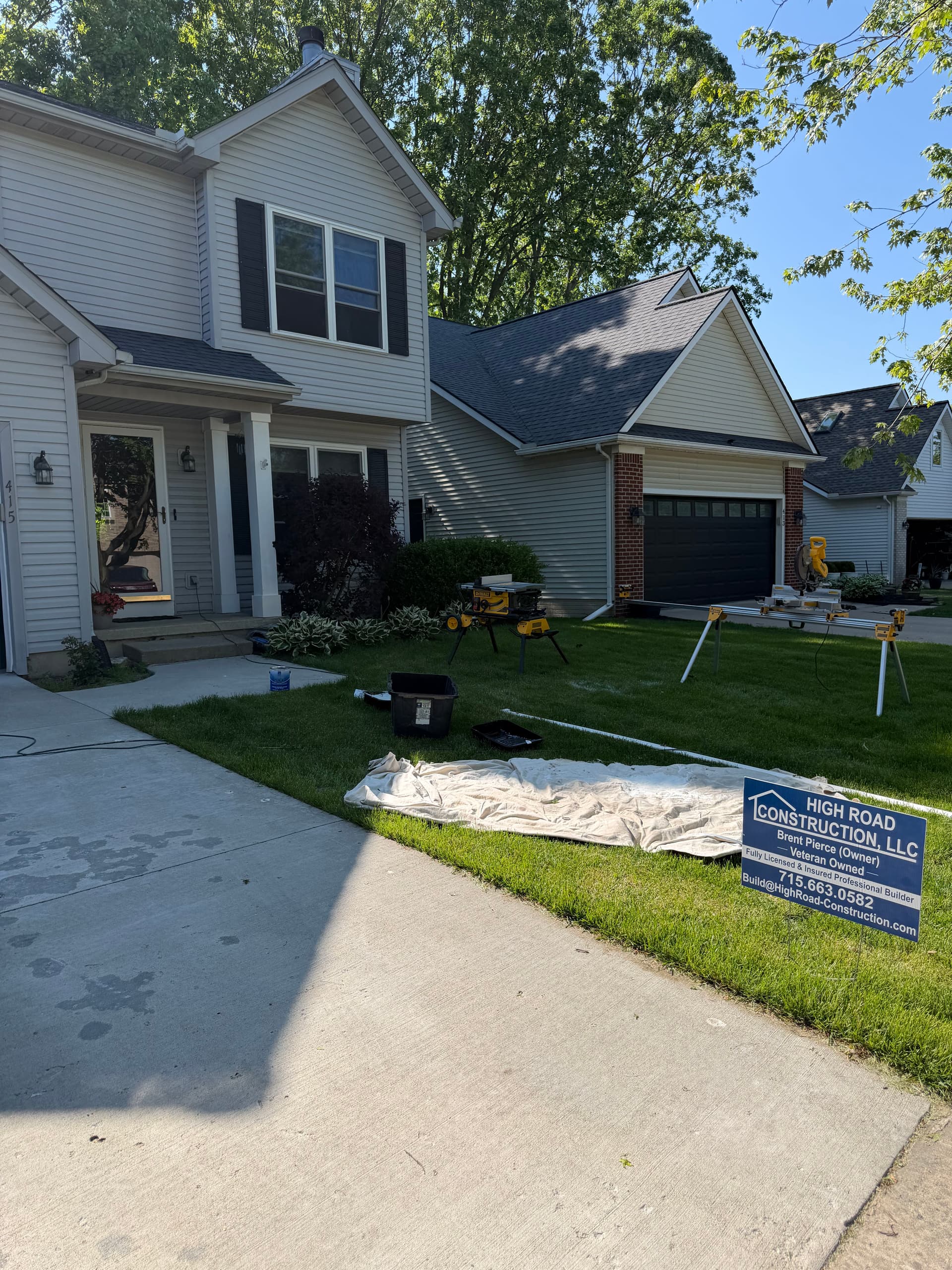 Gallery photos for Rotted Exterior Trim Replaced and Full Interior Paint Refresh: Image #1