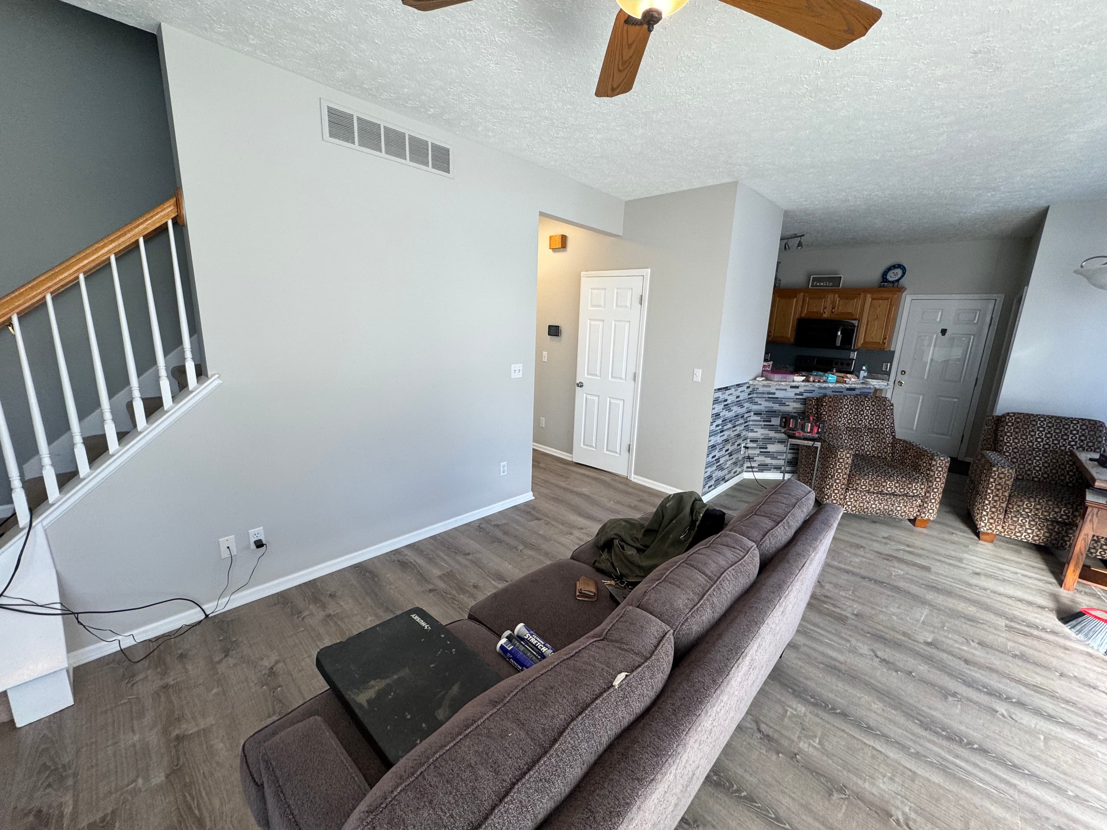 Project Full Main Level Flooring Replacement with New Base Trim image