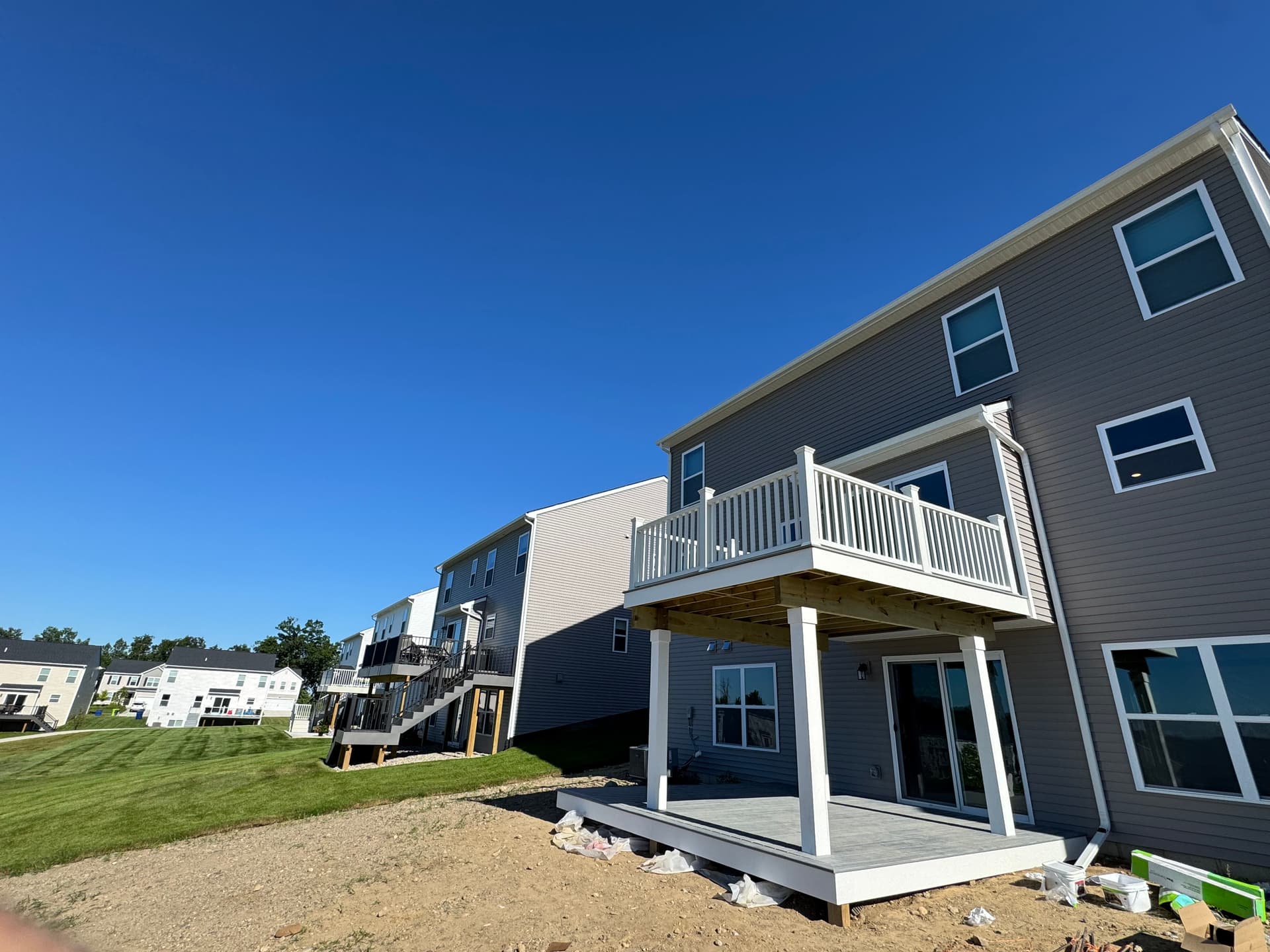 Gallery photos for Two-Story Deck Build That Doubles Your Outdoor Space: Image #1
